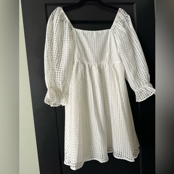 Silverado Gingham Babydoll Dress - Picture 5 of 6